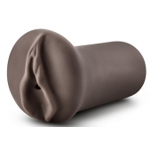 Коричневый мастубратор-вагина Nicole s Kitty - Blush Novelties - в Реутове купить с доставкой