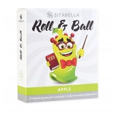 Стимулирующий презерватив-насадка Roll   Ball Apple - Sitabella - купить с доставкой в Реутове