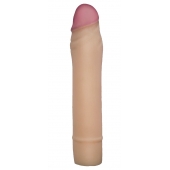 Телесная насадка-удлинитель из неоскин - 19,5 см. - LOVETOY (А-Полимер) - в Реутове купить с доставкой