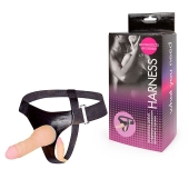 Страпон с вагинальной пробкой - 16,5 см. - Erowoman-Eroman - купить с доставкой в Реутове