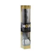 Черная ёлочка-насадка для двойного проникновения Mojo Bumpy - 15 см. - Seven Creations - в Реутове купить с доставкой