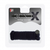 Чёрная веревка для связывания BONDX LOVE ROPE - 5 м. - Dream Toys - купить с доставкой в Реутове