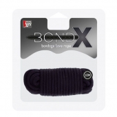 Черная веревка для связывания BONDX LOVE ROPE - 10 м. - Dream Toys - купить с доставкой в Реутове