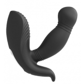 Черный вибромассажер простаты PROSTATE HERO - Dream Toys - в Реутове купить с доставкой