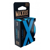 Классические презервативы в железном кейсе MAXUS Classic - 3 шт. - Maxus - купить с доставкой в Реутове