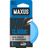 Классические презервативы в железном кейсе MAXUS Classic - 3 шт. - Maxus - купить с доставкой в Реутове