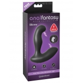 Черный массажер простаты Electro Stim Prostate Vibe с электростимуляцией - 13,3 см. - Pipedream - купить с доставкой в Реутове