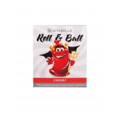Стимулирующий презерватив-насадка Roll   Ball Cherry - Sitabella - купить с доставкой в Реутове