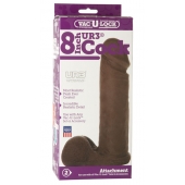 Насадка-реалистик Vac-U-Lock 8  ULTRASKYN Cock - 20,6 см. - Doc Johnson - купить с доставкой в Реутове
