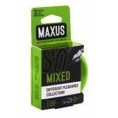 Презервативы в железном кейсе MAXUS Mixed - 3 шт. - Maxus - купить с доставкой в Реутове