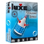 Презерватив LUXE Maxima  Глубинная бомба  - 1 шт. - Luxe - купить с доставкой в Реутове