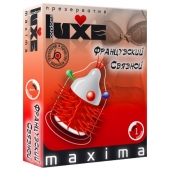 Презерватив LUXE Maxima  Французский связной  - 1 шт. - Luxe - купить с доставкой в Реутове