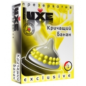 Презерватив LUXE  Exclusive  Кричащий банан  - 1 шт. - Luxe - купить с доставкой в Реутове