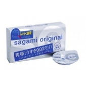 Ультратонкие презервативы Sagami Original QUICK - 6 шт. - Sagami - купить с доставкой в Реутове