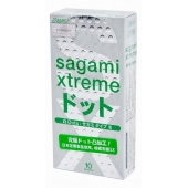 Презервативы Sagami Xtreme Type-E с точками - 10 шт. - Sagami - купить с доставкой в Реутове