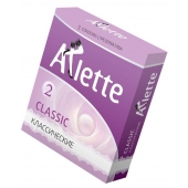 Классические презервативы Arlette Classic - 3 шт. - Arlette - купить с доставкой в Реутове