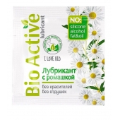 Пробник лубриканта на водной основе Bio Active - 3 гр. - Биоритм - купить с доставкой в Реутове
