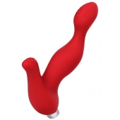 Красный силиконовый вибростимулятор простаты Proman - 12,5 см. - ToyFa - в Реутове купить с доставкой
