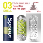 Мастурбатор SPINNER Shell - Tenga - в Реутове купить с доставкой