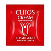 Пробник возбуждающего крема для женщин Clitos Cream - 1,5 гр. - Биоритм - купить с доставкой в Реутове
