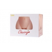 Мастурбатор-полуторс Cherry с вибрацией и двумя любовными тоннелями - KOKOS - в Реутове купить с доставкой