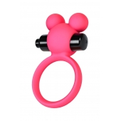 Розовое виброкольцо на пенис A-Toys - A-toys - в Реутове купить с доставкой