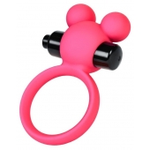 Розовое виброкольцо на пенис A-Toys - A-toys - в Реутове купить с доставкой