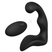 Черный вибромассажер простаты REMOTE BOOTY PLEASER - Dream Toys - в Реутове купить с доставкой