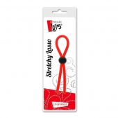 Красное эрекционное лассо с одной бусинкой-утяжкой STRETCHY THICK LASSO - Dream Toys - в Реутове купить с доставкой