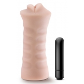 Телесный мастурбатор-ротик Angie - Blush Novelties - в Реутове купить с доставкой