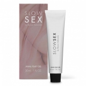 Лубрикант на водной основе Slow Sex Anal Play Gel - 30 мл. - Bijoux Indiscrets - купить с доставкой в Реутове