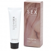 Лубрикант на водной основе Slow Sex Anal Play Gel - 30 мл. - Bijoux Indiscrets - купить с доставкой в Реутове