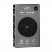Черная веревка для бондажа Easytoys Bondage Rope - 5 м. - Easy toys - купить с доставкой в Реутове