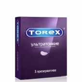 Презервативы Torex  Ультратонкие  - 3 шт. - Torex - купить с доставкой в Реутове