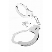 Металлические серебристые наручники Designer Metal Handcuffs - Pipedream - купить с доставкой в Реутове