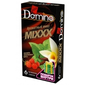 Ароматизированные презервативы DOMINO  Ароматный микс  - 6 шт. - Domino - купить с доставкой в Реутове