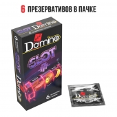 Ароматизированные презервативы DOMINO  Фруктовый слот  - 6 шт. - Domino - купить с доставкой в Реутове