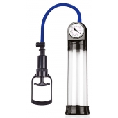 Прозрачная вакуумная помпа Sex Expert с манометром - Sex Expert - в Реутове купить с доставкой