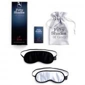 Набор из двух масок на глаза Soft Blindfold Twin Pack - Fifty Shades of Grey - купить с доставкой в Реутове