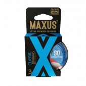 Классические презервативы в пластиковом кейсе MAXUS Classic - 3 шт. - Maxus - купить с доставкой в Реутове