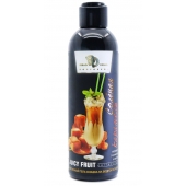 Интимный гель-смазка JUICY FRUIT с ароматом солёной карамели - 200 мл. - БиоМед - купить с доставкой в Реутове