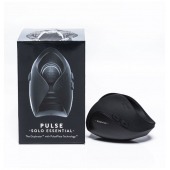 Черный инновационный мужской вибратор PULSE SOLO ESSENTIAL - Hot Octopuss - в Реутове купить с доставкой