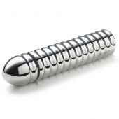 Рельефный фаллос для интенсивного электросекса Groovey George - 20 см. - MyStim - купить с доставкой в Реутове