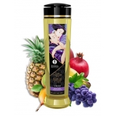 Массажное масло Libido Exotic Fruits с ароматом экзотических фруктов - 240 мл. - Shunga - купить с доставкой в Реутове