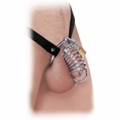 Кольцо верности Extreme Chastity Belt с фиксацией головки - Pipedream - купить с доставкой в Реутове
