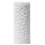 Белый 3D мастурбатор PILE - Tenga - в Реутове купить с доставкой