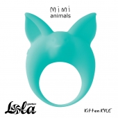 Зеленое эрекционное кольцо Kitten Kyle - Lola Games - в Реутове купить с доставкой