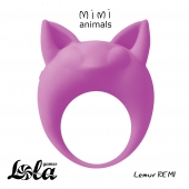Фиолетовое эрекционное кольцо Lemur Remi - Lola Games - в Реутове купить с доставкой