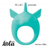 Зеленое эрекционное кольцо Unicorn Alfie - Lola Games - в Реутове купить с доставкой