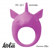 Фиолетовое эрекционное кольцо Unicorn Alfie - Lola Games - в Реутове купить с доставкой